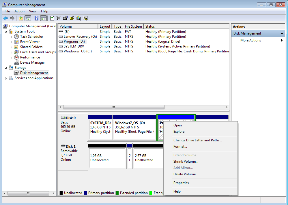 Hard Drive Management